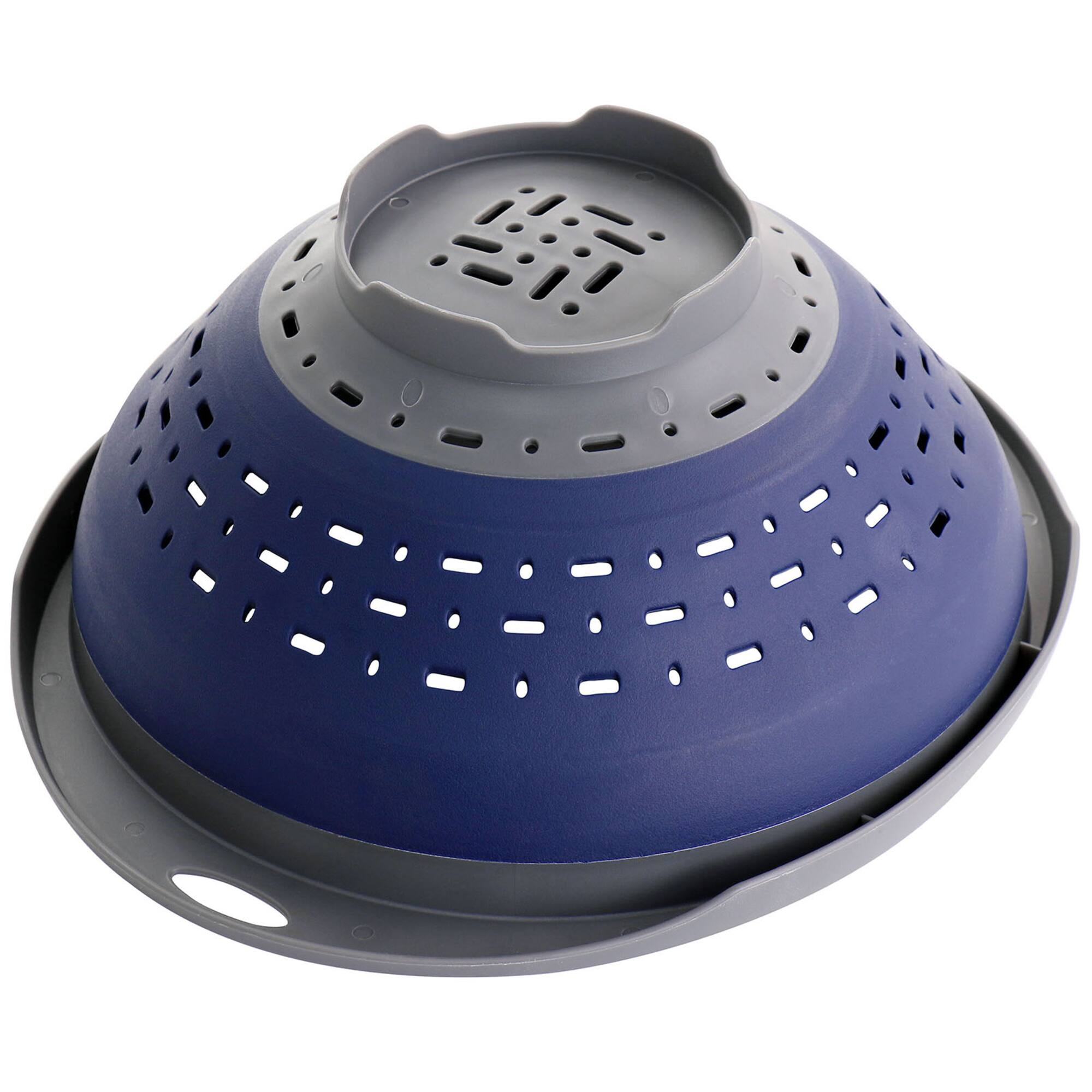 Oster Bluemarine Navy Collapsible Polypropylene Colander